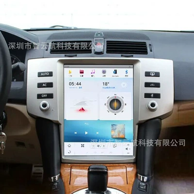 Cross-border 05-09 Toyota Reiz Android large screen vertical display high and low configuration 12.1inch car radio Bluetooth navigation