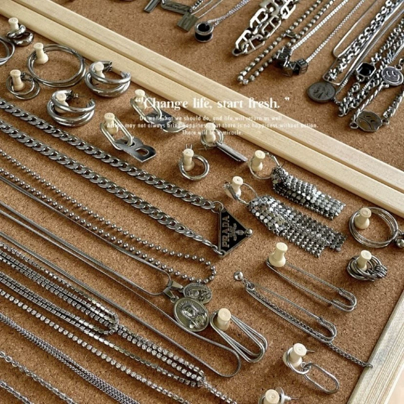 Серьги, стойка, кольцо, система хранения