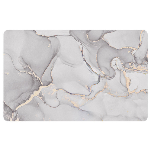 New marble texture bathroom absorbent floor mat soft cushion home bathroom quick-drying foot mat toilet anti-slip door mat