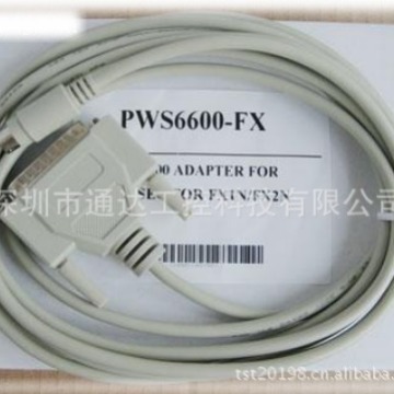 适用海泰克PWS6A00T/PWS6600触摸屏与三菱FX系列通讯线 连接线