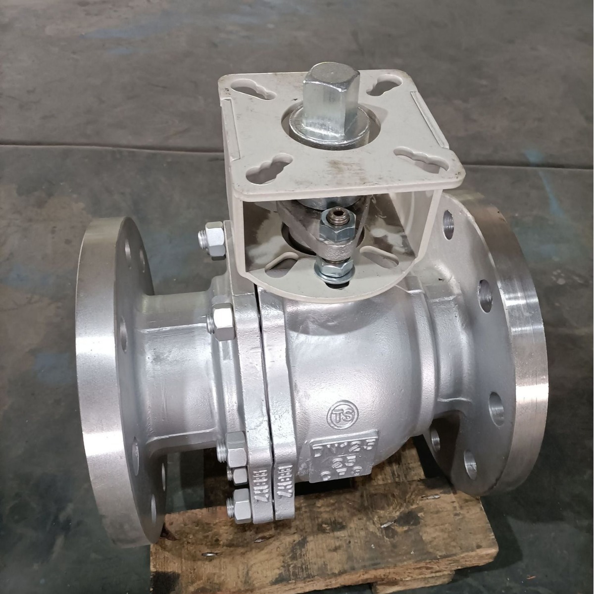 Q341F-64RL不锈钢法兰蜗轮球阀 不锈钢对焊球阀