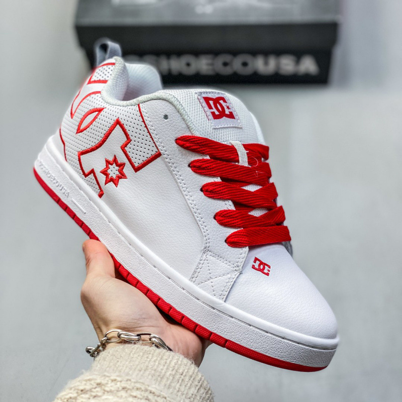 跨境DC Shoes板鞋男女欧美风外贸大码休闲运动鞋宽版牛皮通勤潮鞋|undefined