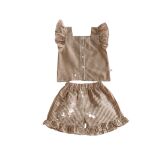 Bộ ồ ồ Trẻ em Baby и Matdlers 'Original Plaid Casual Comploed Suit