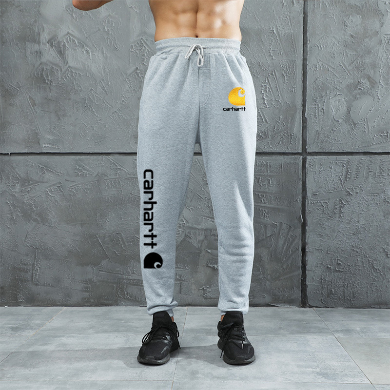 Exclusive cross-border supply of 2026 trendy brand fitness casual pants, Carhartt mango fleece-lined sweatpants for men and women, wholesale for foreign trade