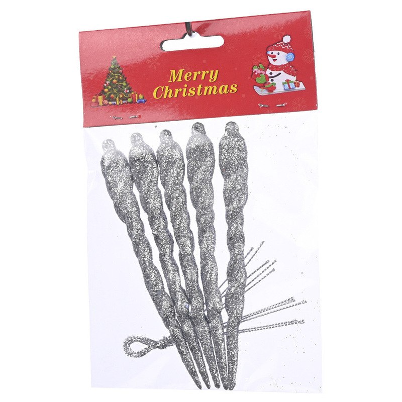 クロスボーダークリスマス装飾用品カラーアイスストラップ創意ペンダント魔法棒吊り下げ品小樹ねじ掛け飾り|undefined