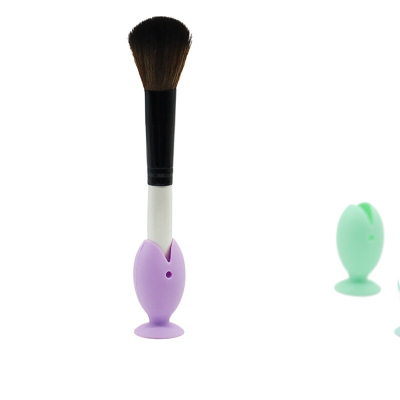 Peces de silicona cepillo de dientes manga protectora Almacenamiento de polvo cepillo de dientes estante recorrido al aire libre portátil cepillo de dientes titular