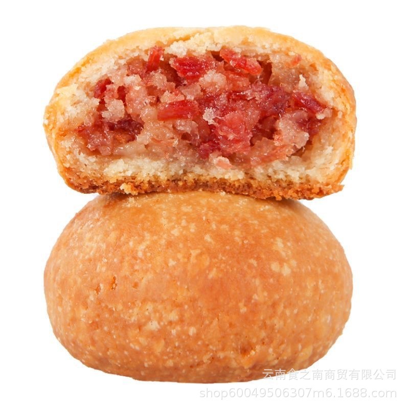 潘祥记云腿月饼小饼云腿宣威云南特产滇式酥皮糕点火腿中秋月饼|undefined