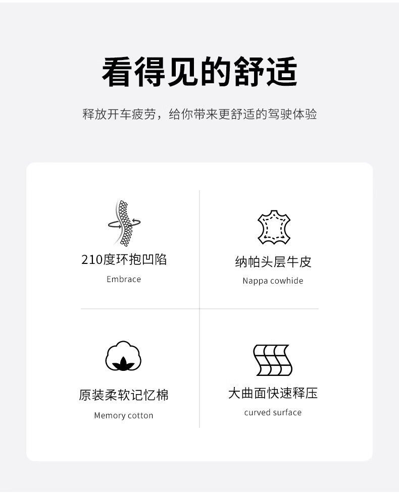 Grf Wenjie Car Pillow Lumbar Support M7 M8 M9 M5 Ultra Neck Pillow Car Interior Decoration Accessories Genuine Leather