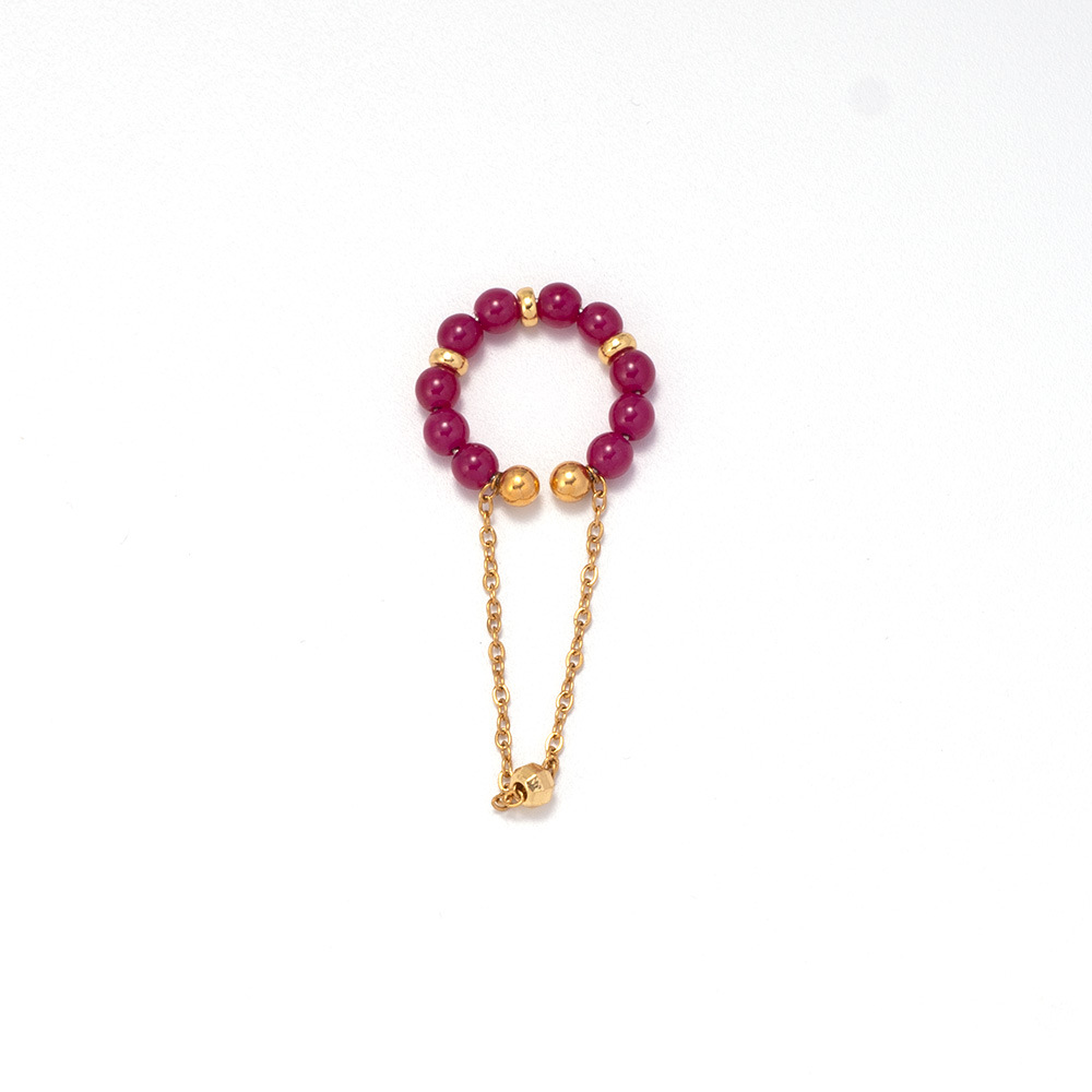 4g Weight Ear Cuffs Classification 1 Piece Quantity Holiday, Daily Occasion 303 Stainless Steel, natural stone Material Geometric Pattern All Seasons Season Women's Gender Plating Design Simple Style, Classic Style Style 1 Piece Simple Style Classic Style Geometric Plating 303 Stainless Steel Natural Stone Ear Cuffs 5