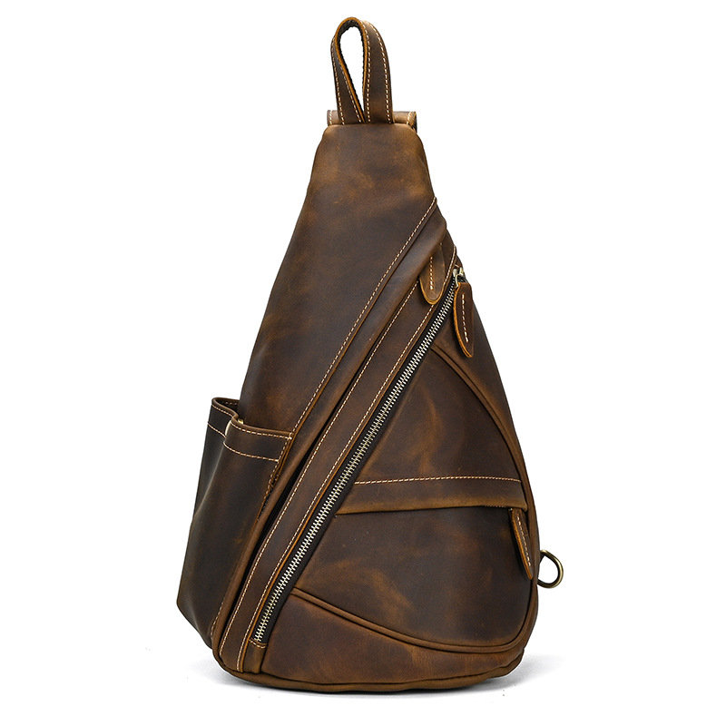 5001-미친 말 가죽 다크 브라운