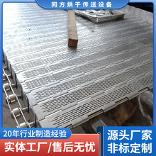 山东加工316不锈钢链板 果蔬加工链板输送带 烘干机高温链板定制