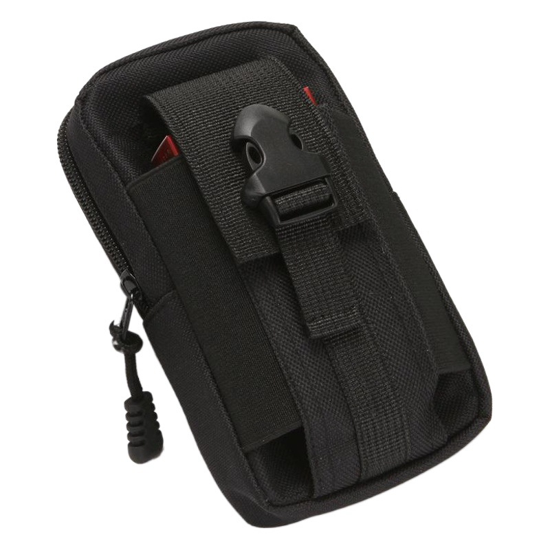 Men's mobile phone waist bag outdoor multi-functional mobile phone bag belt cigarette mobile phone bag supermarket fair hot sale