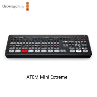 ATEM Mini extreme Broadcast Level Multi-camera Site Production 4-way HDMI Input Live Broadcast Switching Station