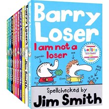 Barry Loser 倒霉蛋巴里9册失败者巴里英文儿童幽默搞笑故事绘本
