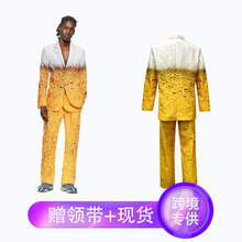 成人男款狂欢节啤酒服西装舞台装表演服饰慕尼黑啤酒节cosplay服