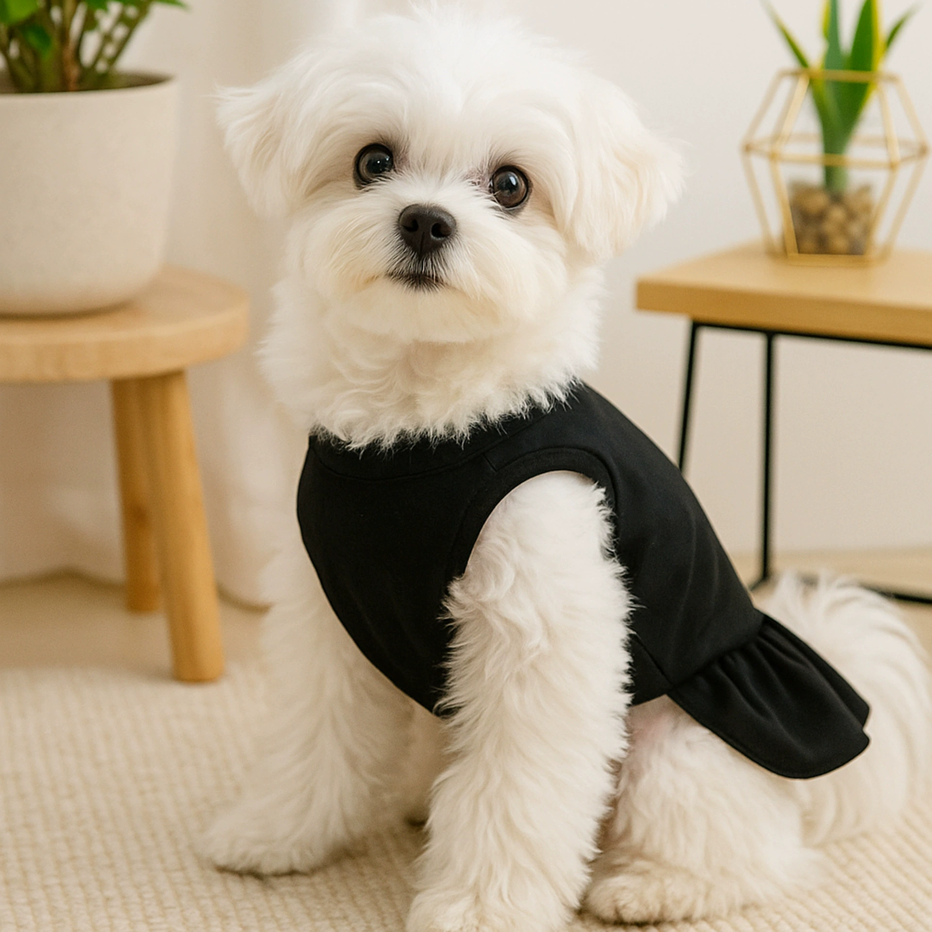 Экспортная модель с рюшами принцессы, плюшевое платье для собак и кошек, подходящее платье без рукавов для домашних животных, весенне-летние складки