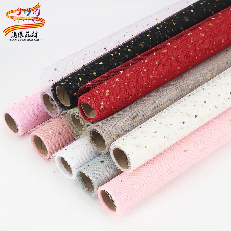 Цветочная упаковка сетчатая пряжа букет мешок цветочная пряжа Материал цветочная пряжа Цветочный магазин цветочный цветок пряжа сеть черная пряжа