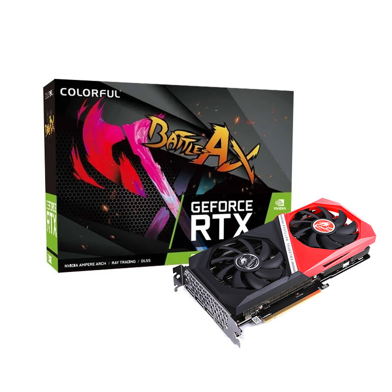Warhammer GeForce RTX 3060 DUO 12G Desktop Computer Gaming and Office Graphics Card