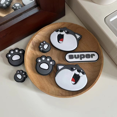 Strawberry Bear DIY Hole Shoes Accessory Shoe Decorative Item Detachable Accessories Cute Cartoon Droplet Button Cap Shoes Summer