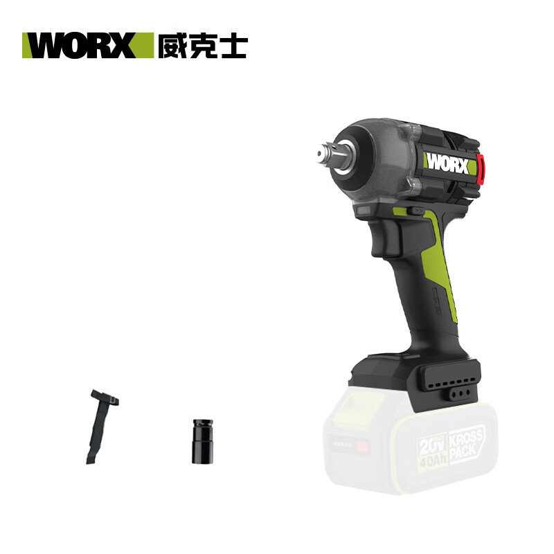 WEX 20V llave eléctrica sin escobillas WU289 (4.0 doble eléctrica) gran torsión carga torsión llave de impacto