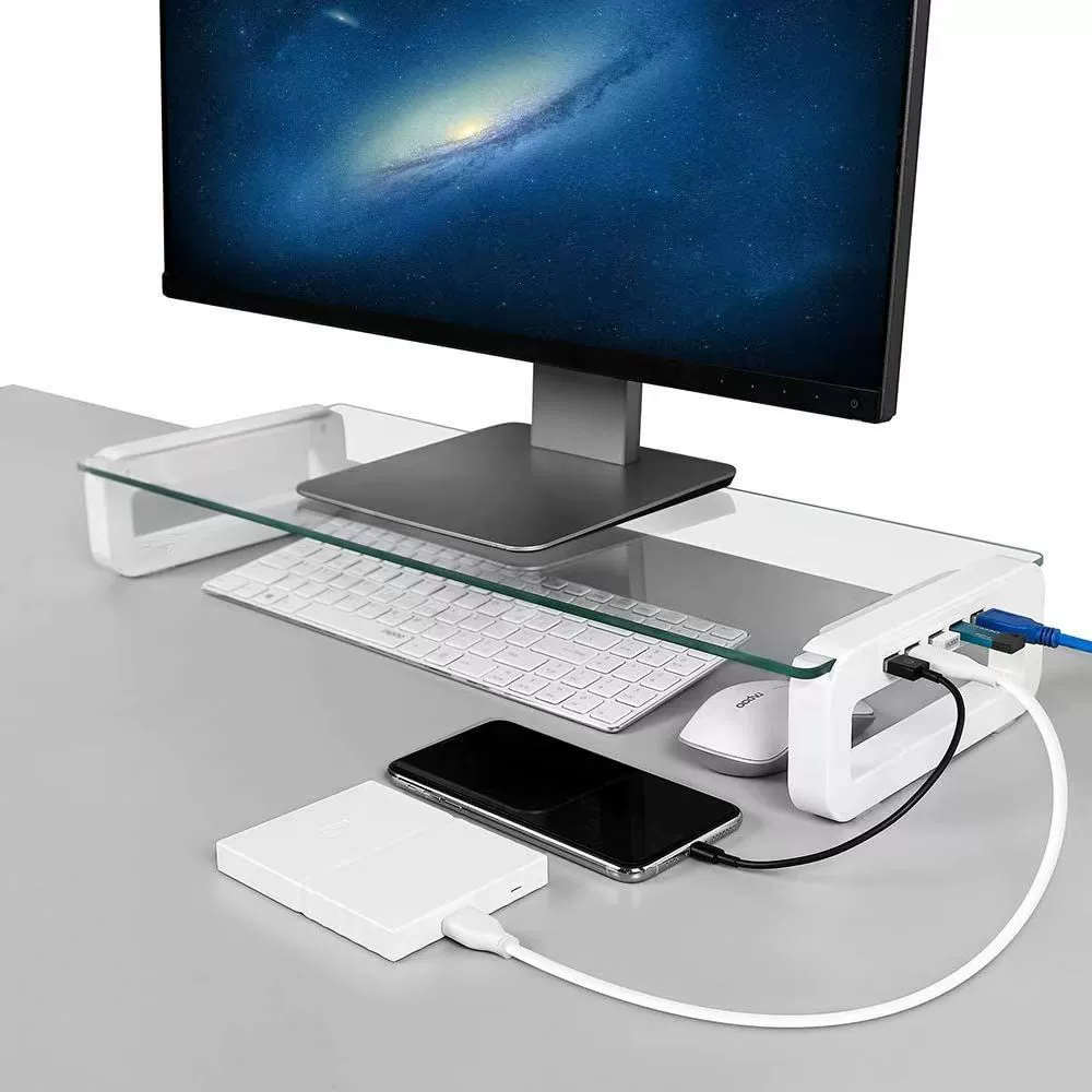 Удобный многофункциональный USB-расширительный монитор подставка-подиум L2