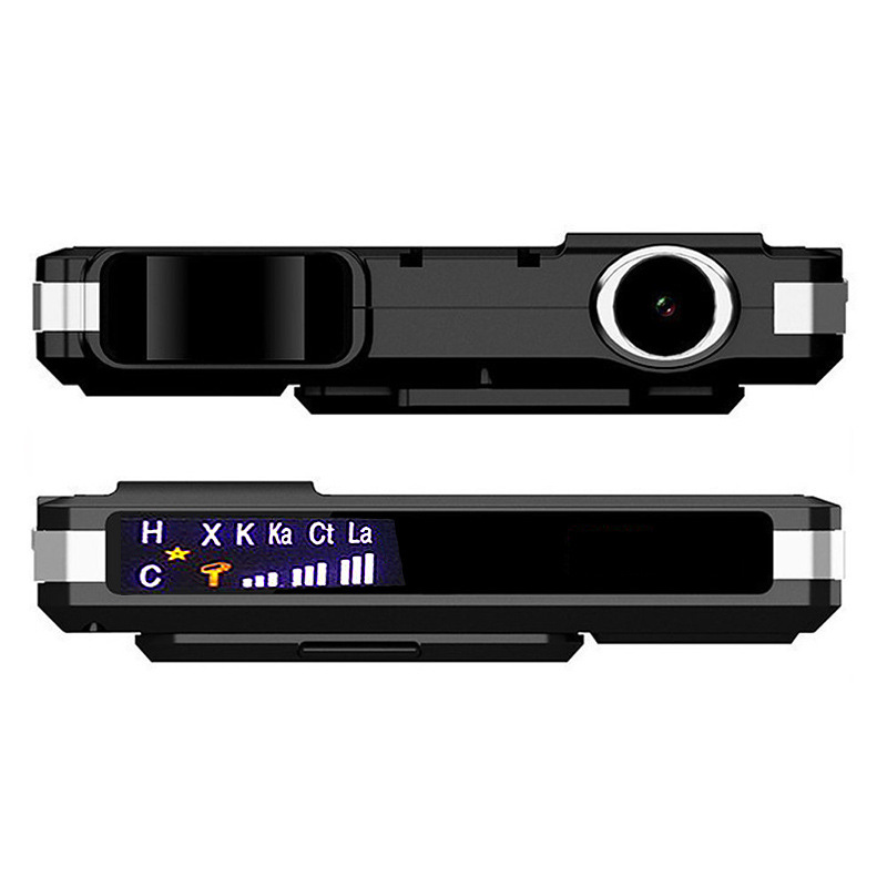 Cross-border Russian electronic dog mobile speed measuring dashcam 2-in-1 radar integrated device direct from manufacturer