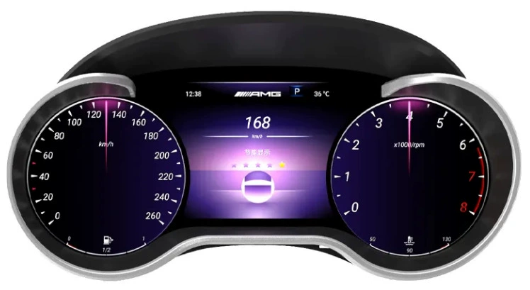 Совместимо с Mercedes-Benz C-Class LCD приборная панель E-Class GLC витамин W204 W253 W212 полная LCD-панель прибора
