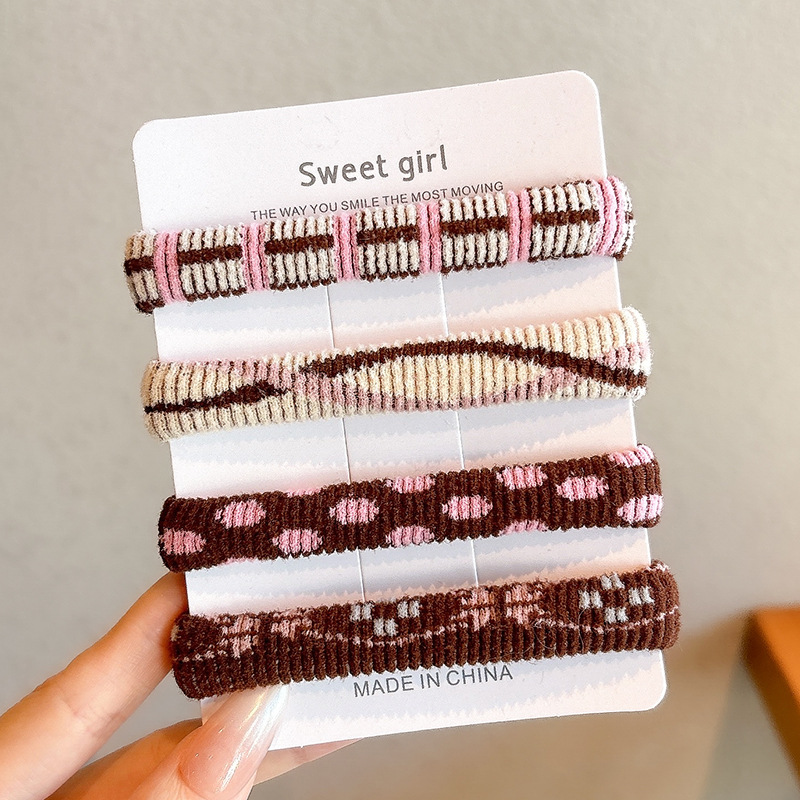 Coleteros, gomas para el pelo para niñas, alta elasticidad y durabilidad, para atar el cabello, nuevos accesorios para el cabello elegantes 2025