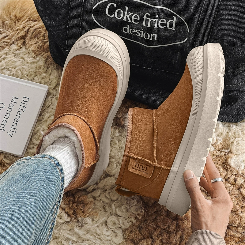 Мужские и женские сапоги с толстым дном