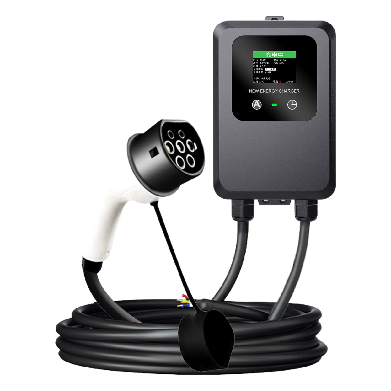 TYPE2 европейская стандартная зарядная куча GBT британский и австралийский стандарт новой энергии для электромобилей общего назначения SSC2/J1772 США стандарт