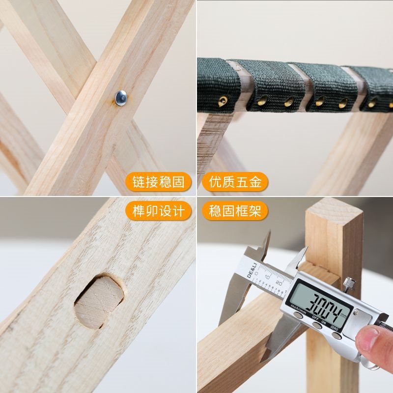 Travel handheld folding train from natural wood for adults for…