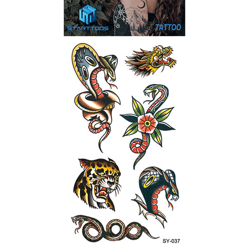 Spot mayorista transfronterizo dulce y simple viento tatuaje de dedo moda cool tatuaje desechable tendencia