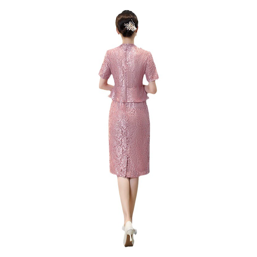 Элегантное весеннее свадебное платье для свекрови, новая модель, формальное платье больших размеров для свадебного банкета.