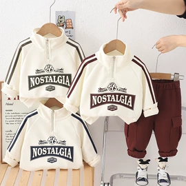 童套装;男式卫衣;三件套