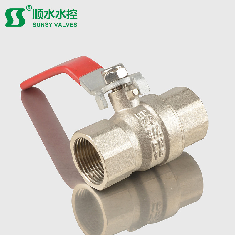 黄铜加长球阀抗压防爆厂家直销玉环铜阀门黄铜电镀欧标铜球阀