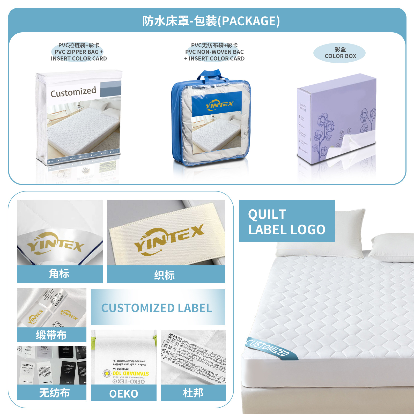 Cubierta de cama acolchada, sábana impermeable, barrera urinaria, antiincrustante, funda de colchón impermeable, cubierta protectora, venta al por mayor transfronteriza