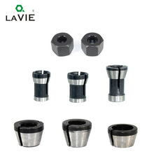 8件套夹头配件转换套转换头铣刀夹套6mm1/48mm英制修边机配件大全