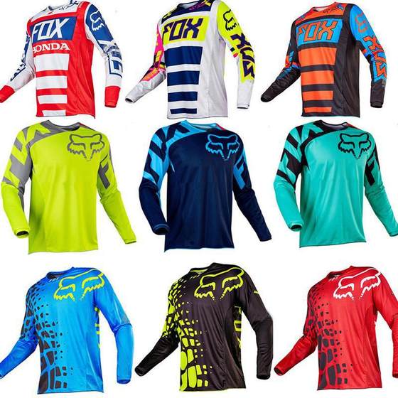 Cross-border Cross-country Racing Suit All-match Handsome European and American Size Long-sleeved T-shirt Quick-drying Top Loosen Version