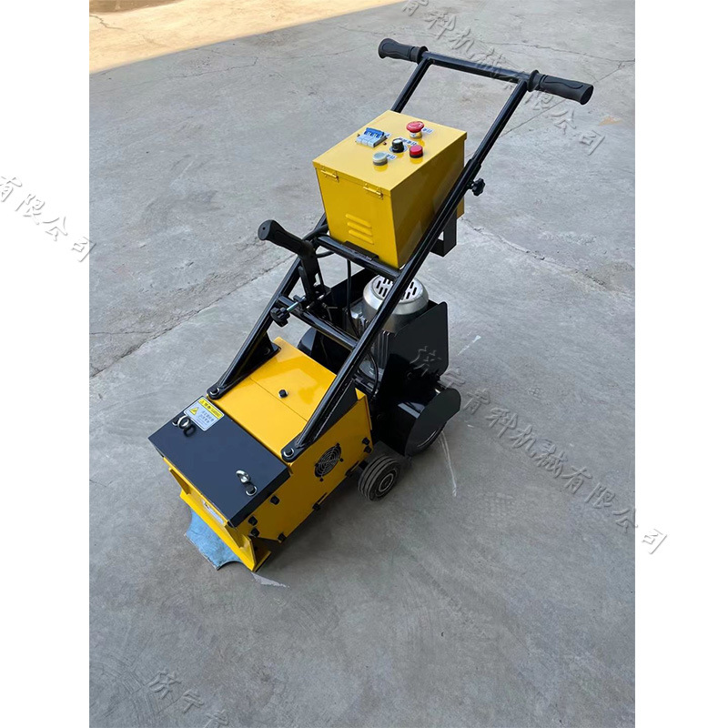 校园塑胶跑道翻新铲地机手推式硅PU地面铲销机防水卷材铲除机