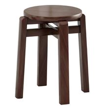红木凳子实木圆凳家用餐桌经济型实木复古简约餐凳成人凳可重叠家