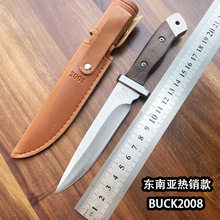 热销东南亚户外小刀便携手把肉刀家用水果刀野外求生刀一体龙骨刀