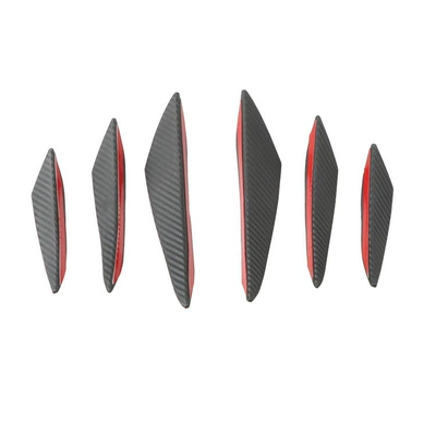 Car supplies modified bumper carbon Spoiler - carbon-fiber6-pieces