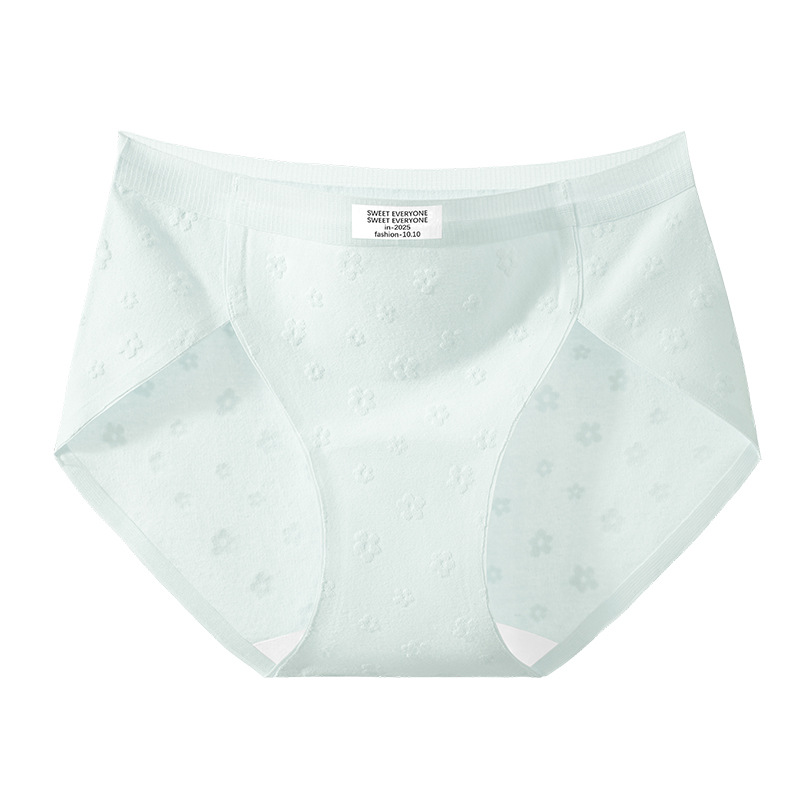 Bragas de algodón sin costuras con horquilla alta, entrepierna antibacteriana de grado 10A, entrepierna de algodón puro, entrepierna transpirable y sin clip, entrepierna larga, ropa interior de mujer