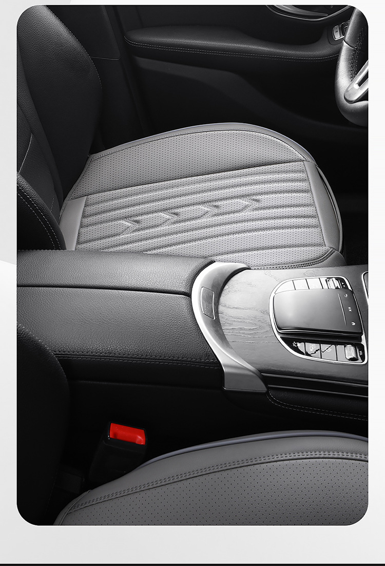 New car cushion four seasons universal full surround nappa leather cushion four seasons cushion single piece breathable seat cushion wholesale
