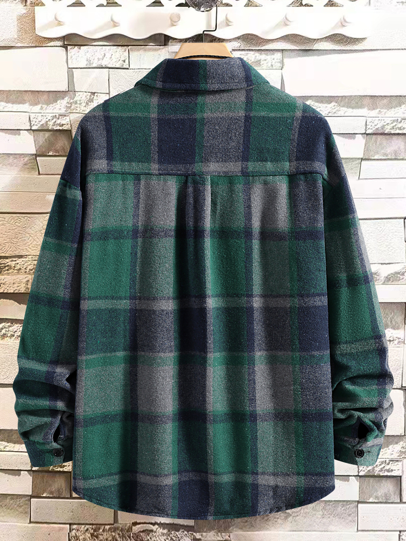 Camicia a quadri uomo maniche lunghe rossa casual ed elegante_voghion.com