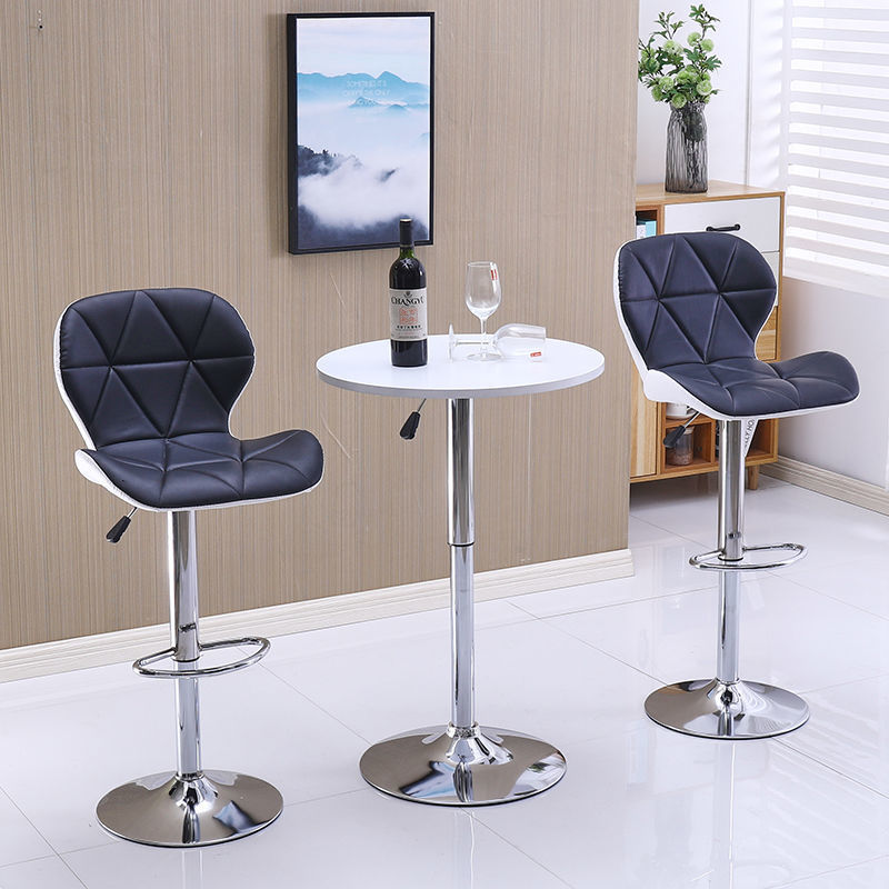 Bar Chair Modern Minimalist Bar Chair Cashier Front Desk Lift Back Chair Home High Stool Bar High Stool