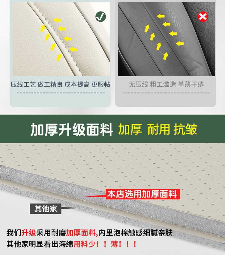 Wuling Bingo Plus special full-cover car seat covers, universal for all seasons, breathable leather seat covers