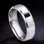 小众4mm6mm不锈钢钛钢对戒