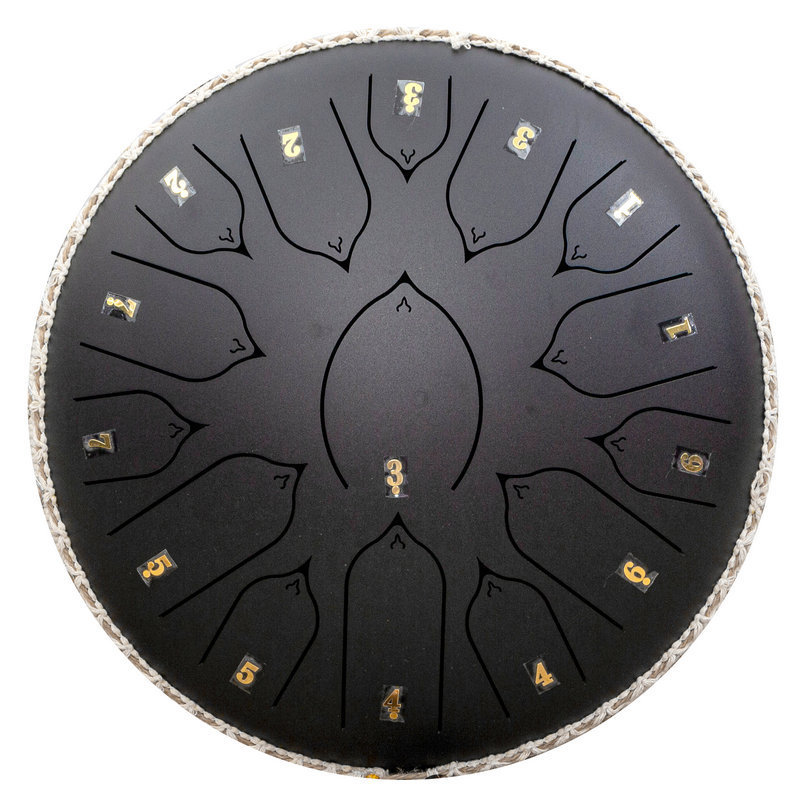 Comercio exterior transfronterizo tambor etéreo 6 / 8 / 10 / 12 pulgadas 15 tonos tambor de niños olvidar tambor de preocupación tambor de disco adulto tambor etéreo