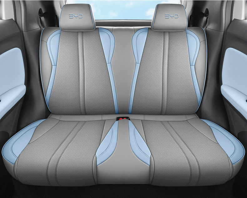 New Seagull Full Leather Car Seat Cushion for All Seasons, Left-Hand Drive Overseas Right-Hand Drive Seat Cover, Cross-Border Full-Cover Car Seat Cushion